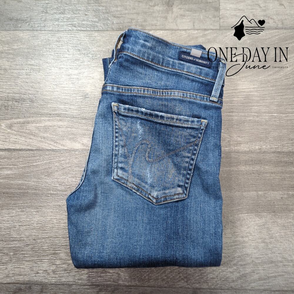 Citizens of Humanity Avedon Skinny Jeans Size 26 (2) - Picture 7 of 7